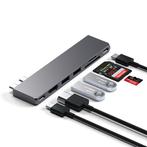 Satechi Pro Hub Slim, Computers en Software, Dockingstations, Ophalen of Verzenden, Zo goed als nieuw