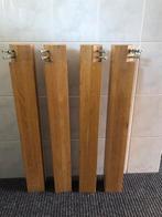 4 massief Eiken tafelpoten, Huis en Inrichting, Ophalen, Gebruikt, Rond, 50 tot 100 cm