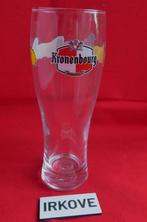 KRONENBOURG BIERGLAS * Met Walrussen! *, Verzamelen, Glas en Borrelglaasjes, Verzenden, Zo goed als nieuw, Bierglas