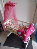 schommel poppenbedje met hemeltje, Ophalen, Gebruikt, Meubelstuk of Keukentje