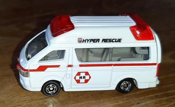 Toyota Himedic Tomica 1/64 Ambulance uit serie Hyper Rescue beschikbaar voor biedingen