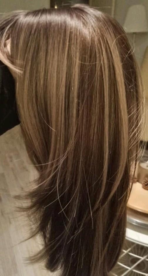 Mooie nieuwe pruik/haarwerk/wig. 22 inch, Sieraden, Tassen en Uiterlijk, Uiterlijk | Haarverzorging, Ophalen of Verzenden, Nieuw