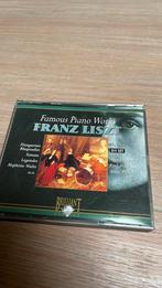 3 cd box Franz Liszt Famous piano works, Ophalen of Verzenden, Romantiek, Zo goed als nieuw, Kamermuziek