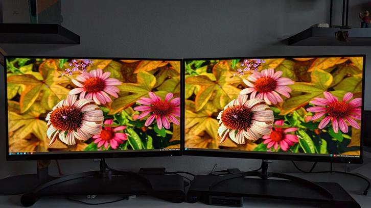 2x Philips 276E8V 27 inch 4K Monitor, Computers en Software, Monitoren, Gebruikt, 60 Hz of minder, DisplayPort, HDMI, Gaming, Hoofdtelefoonaansluiting