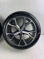 Originele BMW X5 X6 X7 XM velgen 21" 5x112 Style 741M, Niet ingevuld, Gebruikt, Banden en Velgen, Niet ingevuld