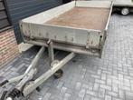 Plateauwagen aanhanger aanhangwagen tandemasser 3000 kg, Auto diversen, Aanhangers en Bagagewagens, Gebruikt