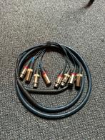 DAP MK-432 4-kanaals multikabel 5m en 3m afgemonteerd, Microfoon, Ophalen of Verzenden, Zo goed als nieuw