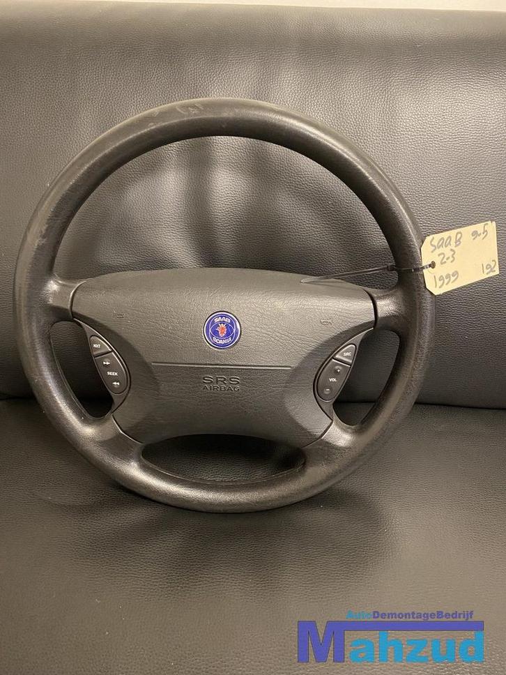 SAAB 9-5 Stuurwiel stuur met airbag 1997-2009, Auto-onderdelen, Besturing, Saab, Gebruikt, Ophalen of Verzenden