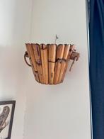Vintage Bamboe Wandmand, Ophalen of Verzenden, Gebruikt