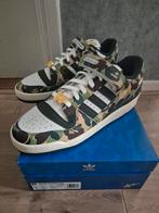 Bape Adidas Forum Low 84 '30th Anniversary Green Camo' Maa, Kleding | Heren, Schoenen, Ophalen of Verzenden, Zo goed als nieuw