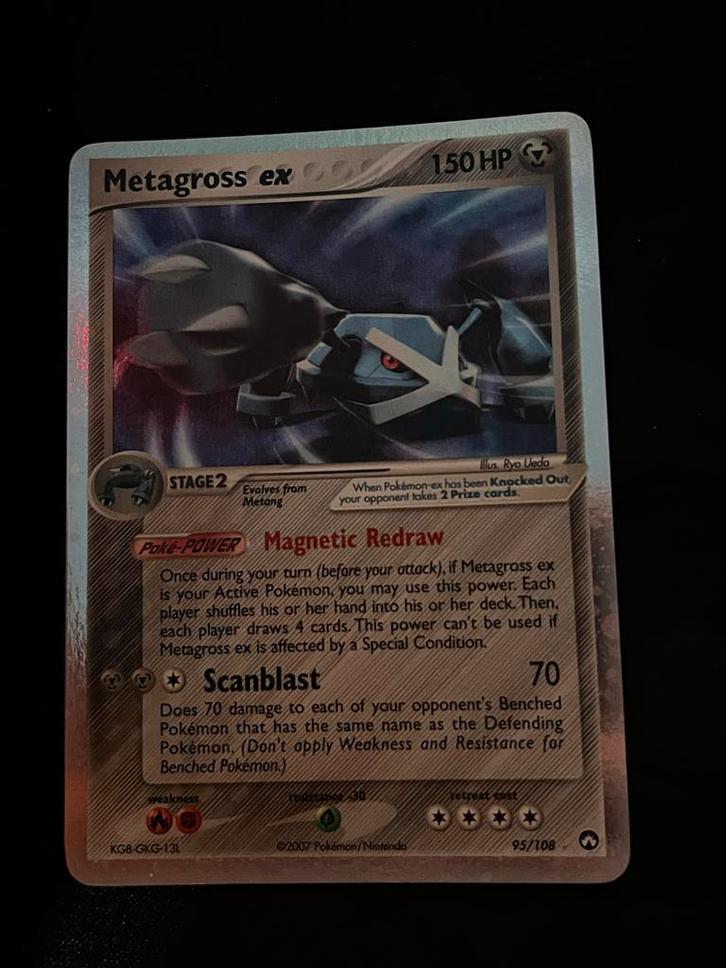 Metagross ex 95/108 Power Keepers - NM, Hobby en Vrije tijd, Verzamelkaartspellen | Pokémon, Zo goed als nieuw, Losse kaart, Ophalen of Verzenden