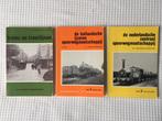 Spoorwegen en treinen. 9 boeken, Verzamelen, Spoorwegen en Tramwegen, Ophalen of Verzenden, Gebruikt, Trein, Boek of Tijdschrift