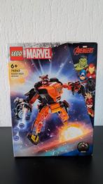 LEGO Marvel Rocket Mech Armor 76243, Ophalen of Verzenden, Nieuw, Complete set, Lego