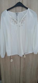 Nieuwe boho ibiza style witte ecru blouse een maat, Ophalen of Verzenden, Nieuw, Wit