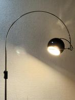 Vintage Gepo Arc Zwarte Vloerlamp Booglamp, Eyeball Bollamp, Huis en Inrichting, Ophalen, Gebruikt, GEPO Retro Space Age Lamp
