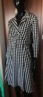 Defacto elegante jurk pid de poule dessin 3/4 mouw maat M, Maat 38/40 (M), Overige kleuren, Verzenden, Onder de knie