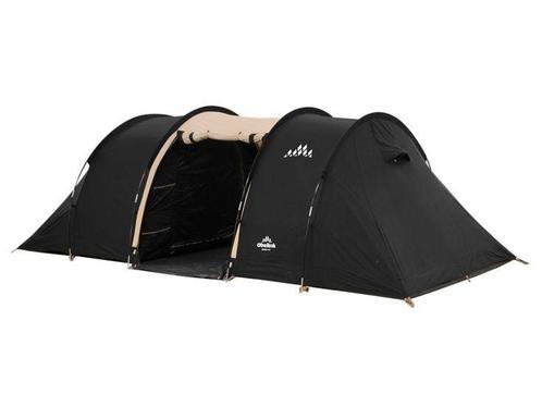 Nieuwe Obelink Napels 4 TC Vis a Vis Tunneltent, Caravans en Kamperen, Tenten, tot en met 4, Nieuw, Ophalen of Verzenden