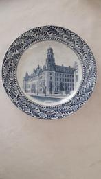 ANTIEK WANDBORD STADHUIS ROTTERDAM P. REGOUT, Antiek en Kunst, Antiek | Wandborden en Tegels, Ophalen of Verzenden