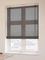 Bamboe rolgordijn antraciet 1.20x1.60, 100 tot 150 cm, Ophalen of Verzenden, Zo goed als nieuw, Grijs