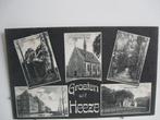 8055-6 HEEZE, groeten uit....1911, Verzamelen, Ansichtkaarten | Nederland, Verzenden, Voor 1920, Gelopen, Noord-Brabant