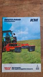 Folder DEUTZ FAHR cirkelmaaier KM, Boeken, Catalogussen en Folders, Ophalen of Verzenden, Zo goed als nieuw, Folder