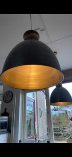 Industriële hanglampen, Huis en Inrichting, Lampen | Hanglampen, Ophalen, Metaal, Industrieel, Minder dan 50 cm
