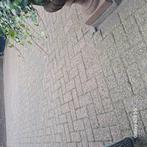 onkruid vrije stoep  met pigoreinzuur blologies, Tuin en Terras, Tegels en Klinkers, Ophalen of Verzenden, Zo goed als nieuw, 10 m² of meer