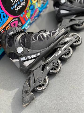 FILA inline skates mt 36-40, incl. set valbeschermers