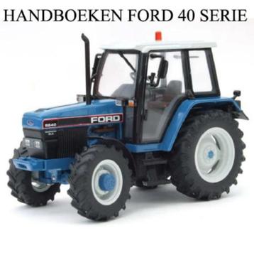 Boeken Ford 5640 6640 7740 7840 8240 en 8340 op CD! beschikbaar voor biedingen