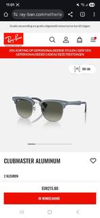 Ray-Ban Rayban zonnebril Clubmaster aluminium polarized, Sieraden, Tassen en Uiterlijk, Zonnebrillen en Brillen | Heren, Gebruikt