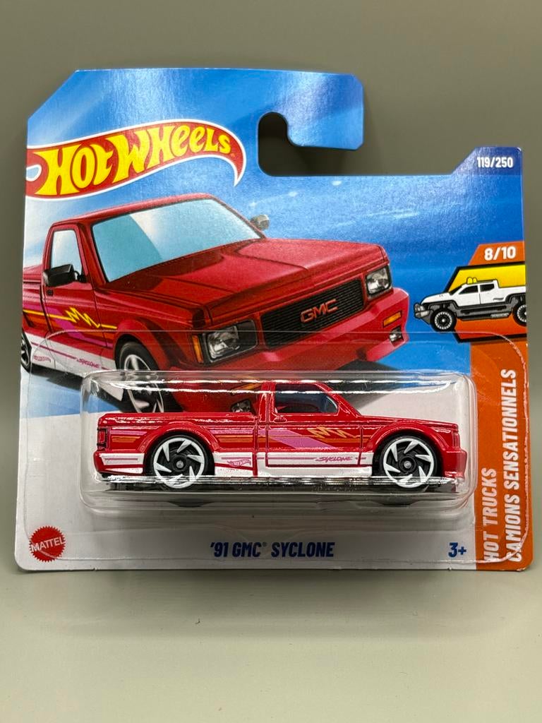 Hot Wheels '91 GMC Syclone - Nieuw in Verpakking!, Ophalen of Verzenden, Nieuw, Auto