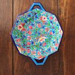 Longwy octagonale schaal met 2 handvaten, Ophalen of Verzenden