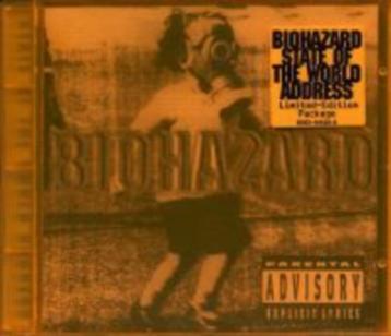 Biohazard – State Of The World Address  Originele CD. beschikbaar voor biedingen
