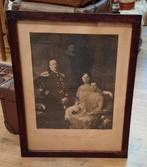 Hele grote foto, prent Koninklijke Familie. Wilhelmina., Ophalen