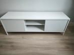 Wit TV Meubel Jysk - 138cm, Ophalen, Gebruikt