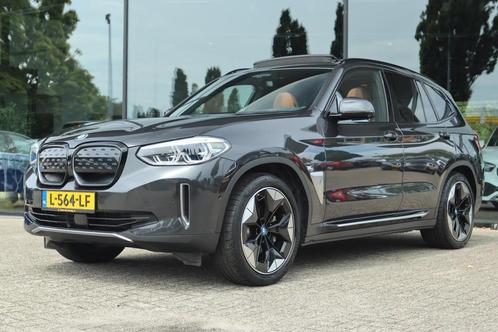 BMW iX3 HIGH EXECUTIVE 80KWH SHADOW LINE | HUD | PANO | TREK, Auto's, BMW, Bedrijf, Te koop, iX3, 360° camera, ABS, Adaptieve lichten