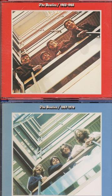 2 x The Beatles - 1962-1966 / 1967-1970 beschikbaar voor biedingen