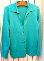 Gollehaug turquoise vest maat 44, Kleding | Dames, Blauw, Gollehaug, Maat 42/44 (L), Nieuw