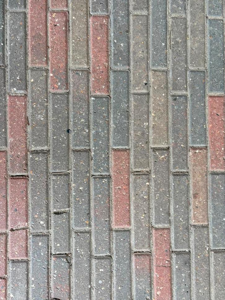 Klinkers bont 41,5 m2, Tuin en Terras, Tegels en Klinkers, Gebruikt, Klinkers, Beton, 10 m² of meer, Ophalen