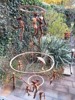 Mobile met Afrikaans handwerk 11 bananenvezelfiguren, Ophalen of Verzenden