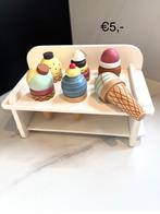 Houten ijsjes, Kinderen en Baby's, Speelgoed | Houten speelgoed, Ophalen, Zo goed als nieuw, Overige typen