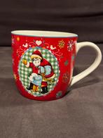 Mok met kerstman van AH, Ophalen of Verzenden, Zo goed als nieuw