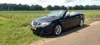Saab 9-3 1.8 T 110KW Cabrio AUT 2008 Zwart, Auto's, Saab, 1998 cc, Beige, 4 cilinders, Cabriolet