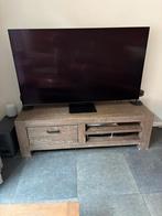 Houten TV Meubel , koffietafel en eettafel., Huis en Inrichting, Ophalen of Verzenden, Zo goed als nieuw, Eikenhout