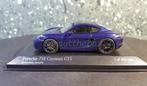 Porsche 718 Cayman GTS blauw 1:43 Minichamps, Hobby en Vrije tijd, Modelauto's | 1:43, Nieuw, MiniChamps, Auto, Verzenden