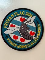Frisian flag 2016 Finnish Hornets patch, Verzamelen, Luchtvaart en Vliegtuigspotten, Verzenden, Zo goed als nieuw, Patch, Badge of Embleem