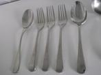 10 stuks vintage Hollands Glad bestek + opscheplepels p stuk, Ophalen of Verzenden
