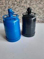 Schell Benegas 2 x plastic spaarpotje, Ophalen of Verzenden, Gebruikt, Metaal of Blik, Overige thema's