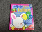 Jolijntje leert tellen - Leuk leerzaam boek!, Ophalen of Verzenden, Gelezen, Uitklap-, Voel- of Ontdekboek, 3 tot 4 jaar