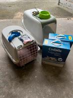 Kattenbak, mandje plus toebehoren, Ophalen, Zo goed als nieuw